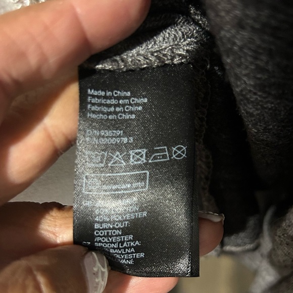 Hooded Long Cardigan with Pockets in XS in Dark Gray - Picture 5 of 5